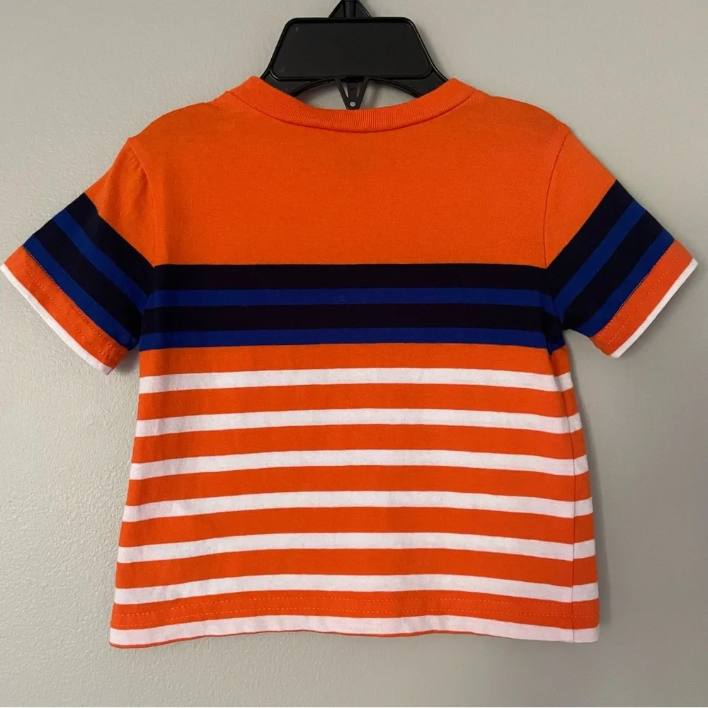 Ralph Lauren Orange Stripe Short Sleeve T-Shirt